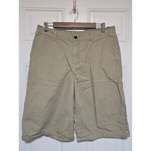 Dickies Shorts Mens Size 32‎ Tan Beige Khaki Long Rip Stop Material Tactical